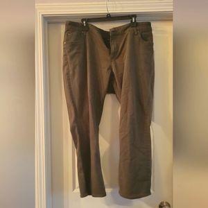 Kut from the Kloth Olive Plus Size 20w Jeans
